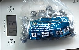H&N Bleikugeln Kal. .675 17,15 mm für Musketender für .58er Minie Geschosse
