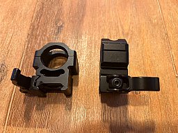 UTG Montageringe 30 mm mit Schnellspanner für Picatinny