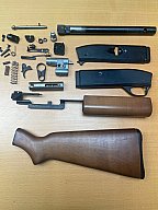 Konvolut Teile + Magazin Luftgewehr Crosman 622 Pel Clip Repeater