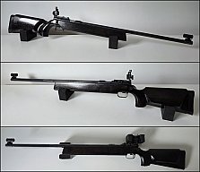 Anschütz Match 54 Modell 1408 .22lr inkl. Centra Korntunnel und Gehmann Korn verstellbar