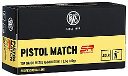 1.300 Schuss Muniton RWS Pistol Match SR in .22lr