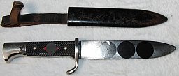 Historisches Fahrtenmesser H J K & CO Solingen