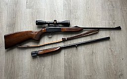 Kipplaufbüchse Büchse .222 Remington mit Wechsellauf 12/70