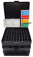 100er Patronenbox .45 .40 10mm MTM CASE-GARD P-100-45-40 schwarz mit Scharnier NEU