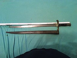 Altes Langes Bajonett für Steyr Kropachek 1886