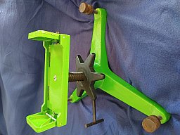 Einschießbock, Gewehrauflage ( Benchrest-Auflage )