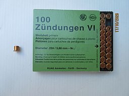 Zündungen VI Böller .224/5,68mm von RWS