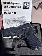 Geco P35 Schwarz von Dynamit Nobel .35 pak Gaspistole