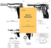 Nachdruck Wehrmacht Dienstvorschrift Pistole P38 von 1940
