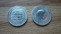 2 x 10 Euro Münzen aus 2006, Fußball Weltmeisterschaft 2006 und 200. Todestag Friedrich von Schiller