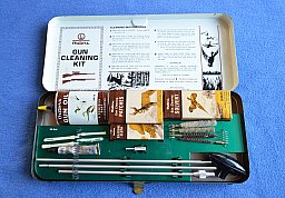 OUTERS USA PUTZSET .30 .22 IN SCHÖNER BLECHBOX
