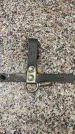 DDR orig. Bajonett Halteriemen Leder