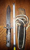 Explorer Wilderness Überlebensmesser – Japan 440 Stainless – Vintage / Gebraucht