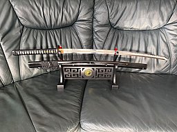 Shima Katana – Orikaeshi Sanmai – gefaltete 1095er Klinge – echte Hamon – 60 HRC