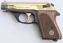 Mauser Hsc Mod 84 limitierte Edition vergoldet