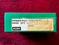 RCBS Primer Pocket Swager Tool Crimp entfernen