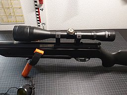 Knicklaufluftgewehr Mercury 4,5mm mit 6×42 ZF und Schalldämpfer