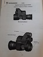 Pard NV007A , digitales Nachtsicht-Nachsatzgerät.