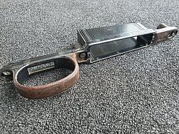 Abzugsbügel / Kasten leer aus Blech mit WAA Stempel für Mauser 98