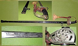 Kavallerie Degen KD 89 Ulanen Regiment König Wilhelm 1. (2. Württemberg) No. 20 mit Portepee