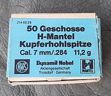 RWS H-Mantel - Kupferhohlspitz 11,2 g