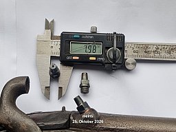 2 historische Pistons, passen für meine M1822