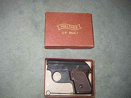 Gaspistole, Walther, Mod. U.P. 1, 6mm Gas und Knall