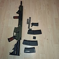 Hera Arms AR15 mit anpassbarer Flachabzug von Triggertech und Original Hera/ Magpul Anbauteile