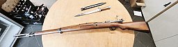 Mauser Modell 1935, nummerngleich, mit Bajonett, guter Lauf 7x57 no Wehrmach 98k k98