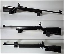 Anschütz Match 54 Gewehr .22lr inkl. Centra Korntunnel und Gehmann Korn verstellbar