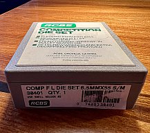 RCBS Competition Matrizensatz 6,5×55 – Art. 38401