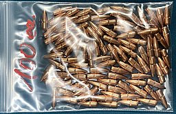 100 St. HORNADY 22 Cal .224, 55 grs, FMJ-BT, #2267