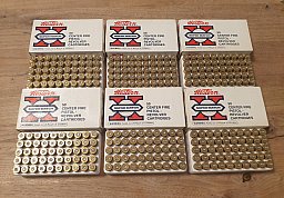 300 Western .38 Special Messing-Hülsen - Western Super Match (Rote OVP) - Wiederladen / Deko