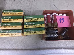 .20 Slug und Posten Konvolut Patronen Portofrei