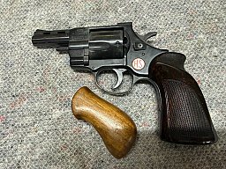 H. Schmidt Bulldog Mod. 45 | Kal. .45 Knall | PTB 345 | Inkl. Extra-Holzgriffschalen