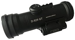 IM KOMPLETT-PAKET: DEDAL 525 GT PRO NACHTSICHT VORSATZGERÄT + LASERLUCHS 850 PRO II + ADAPTER! NEU!