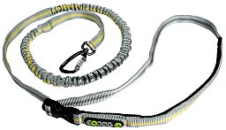 EQDOG "Jogging Leash" - hochwertige Umähngeleine, Führleine | verstellbar max. 125cm | elastisch