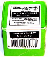 100 Stück S&B | Sellier&Bellot Geschosse #2940 | .311 / 7,85mm > .303 Brit- 180grs / 11,70g -SP Tlm
