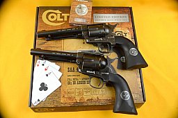 Limitierte Edition*Colt SAA Double Action Aces Duel * 4,5 mm BB im Starter Set