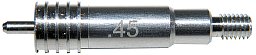 1 x BALLISTOL PATCH / JAGD Adapter Ø .45 ACP Aluminium | speziell für Mikrofaser-Patches | M5 Außeng