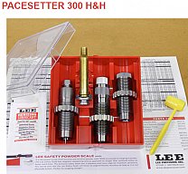 LEE 3-Die-Pacesetter Langwaffen Matrizensatz-SET Full-Length | .300 H&H 300 Holland und H #90560 NEU