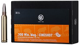 RWS .300 Win. Mag. CINESHOT 9,5g/147gr 30 Patronen