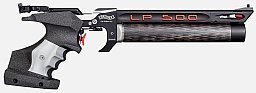 PRESSLUFTPISTOLE WALTHER LP500-M EXPERT - "ROT" - "MEISTERMANUFAKTUR" - "MECHANISCHER ABZUG"