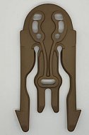 Safariland 6004 Molle Holster locking fork, FDE