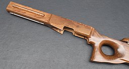 Steyr SSG 69, Target-Lochschaft, Schichtholz, verstellbarer Schaft