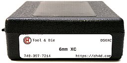 CH4D Matrizensatz 6MM XC Zweiteilig | 2-DIE Full Length Vollkalibrierer + Setzmatrize 6 MM XC !
