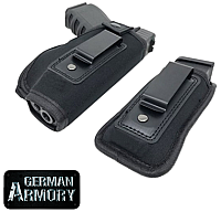 Pistolenholster Gürtelholster Holster fürs verdeckte Tragen Neopren + Magazinholster Glock SIG CZ HK