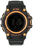 M-Tac® Taktische Uhr Adventure SCHWARZ / ORANGE - ideal für den Alltag
