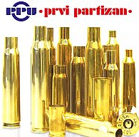 50 Stück > NEUE PPU / PrviPartizan Langwaffenhülsen .22 HORNET (Boxerzündung) / Unprimed Brass #C193