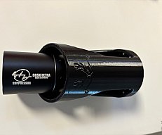 Schalldämpferhalter Prechtl magnetisch schwarz Ø65mm